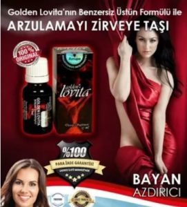Golden Lovita Bayan Azdırıcı Damla