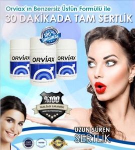 Orviax 30 Kapsül Doğal Cinsel İlaç