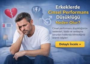 erkeklerde cinsel performans düşüklüğü neden olur stres hormon ve yaşam tarzı etkilerini anlatan bilgilendirici görsel